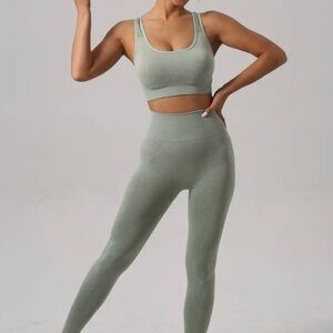 Chic Sage Workout Set